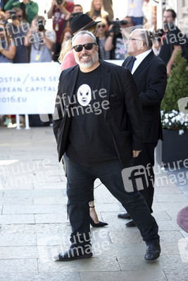 Ankunft auf dem San Sebastian Film Festival 2015