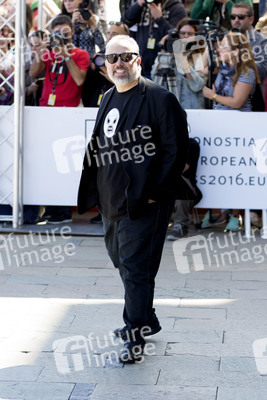 Ankunft auf dem San Sebastian Film Festival 2015