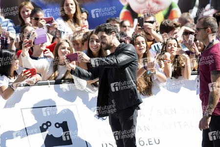 Ankunft auf dem San Sebastian Film Festival 2015