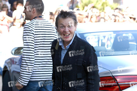 Ankunft von Laurie Anderson, San Sebastian Film Festival 2015