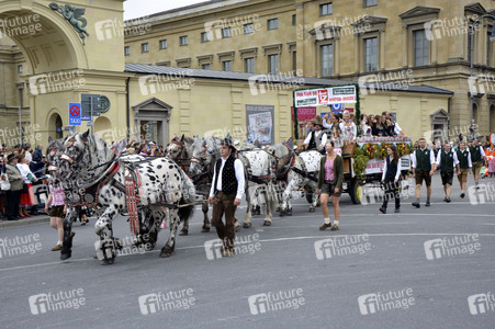 Trachten- und Schützenzug 2015 in München