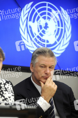 Alec Baldwin Pressekonferenz bei der UN in New York