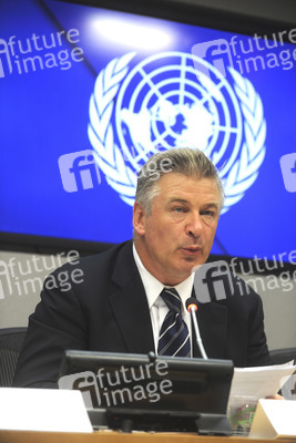 Alec Baldwin Pressekonferenz bei der UN in New York