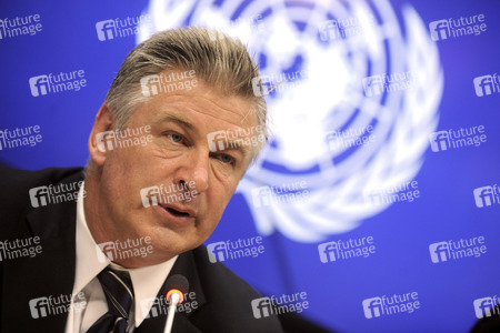 Alec Baldwin Pressekonferenz bei der UN in New York