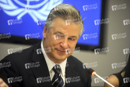 Alec Baldwin Pressekonferenz bei der UN in New York