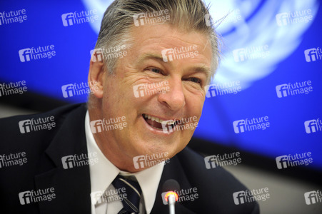 Alec Baldwin Pressekonferenz bei der UN in New York