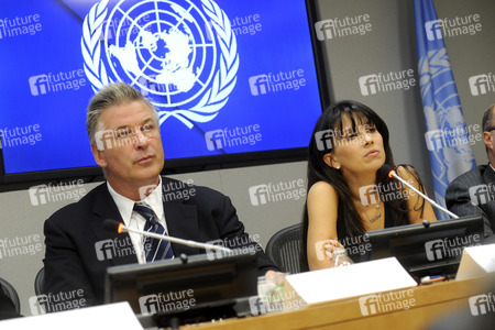 Alec Baldwin Pressekonferenz bei der UN in New York