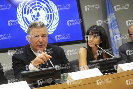 Alec Baldwin Pressekonferenz bei der UN in New York