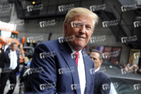 Dolad Trump besucht 'The Late Show with Stephen Colbert' in New York