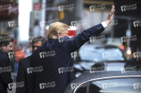Dolad Trump besucht 'The Late Show with Stephen Colbert' in New York