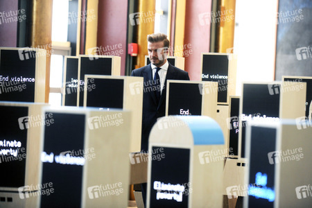 David Beckham beim UNICEF 'Giving Youth a Voice' Event in New York