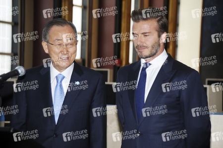 David Beckham beim UNICEF 'Giving Youth a Voice' Event in New York