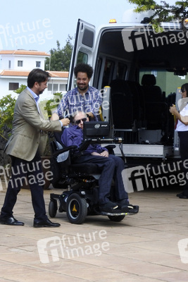 Stephen Hawking Pressetermin auf Teneriffa