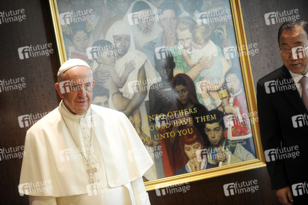 Papst Franziskus bei der UN in New York