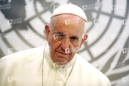 Papst Franziskus bei der UN in New York