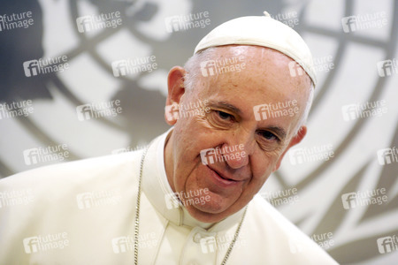 Papst Franziskus bei der UN in New York