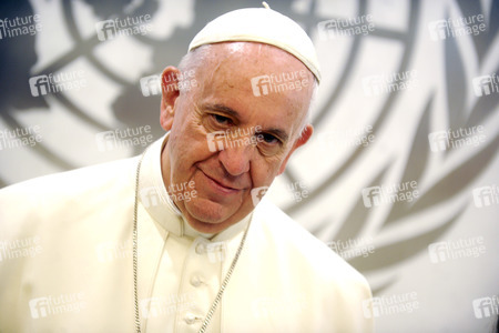 Papst Franziskus bei der UN in New York
