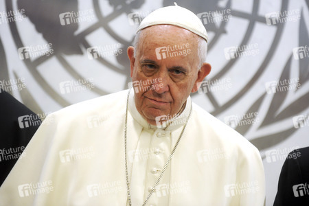 Papst Franziskus bei der UN in New York