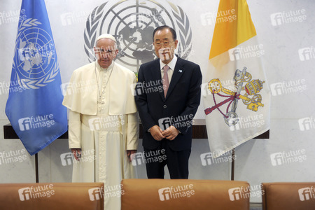 Papst Franziskus bei der UN in New York