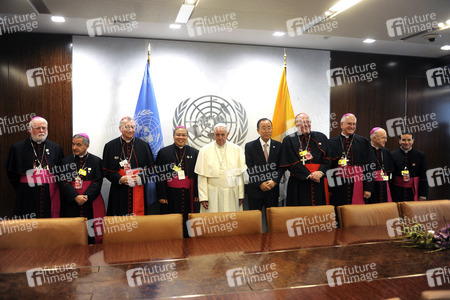 Papst Franziskus bei der UN in New York