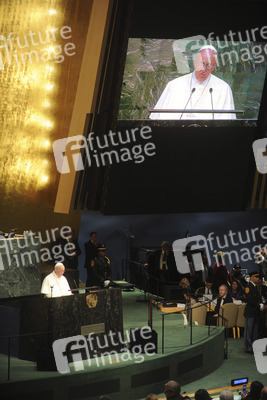 Papst Franziskus bei der UN in New York