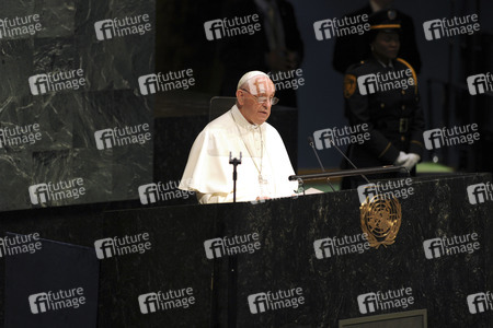 Papst Franziskus bei der UN in New York