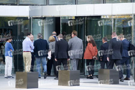 Arnold Schwarzenegger Pressekonferenz in Madrid