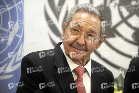 Raúl Castro bei der UN in New York