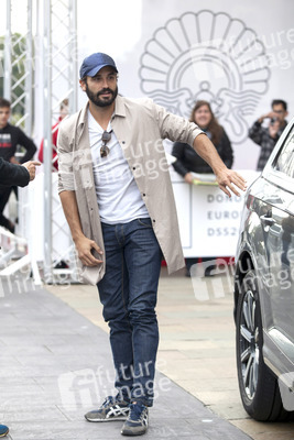 Ankunft von Alex Garica, San Sebastian Film Festival 2015
