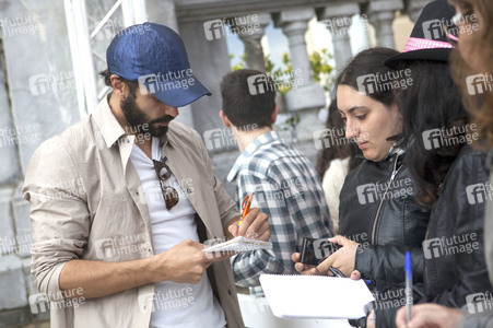 Ankunft von Alex Garica, San Sebastian Film Festival 2015