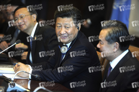 Xi Jinping bbei der UN in New York