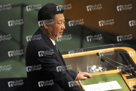 Xi Jinping bbei der UN in New York