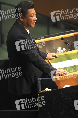 Xi Jinping bbei der UN in New York