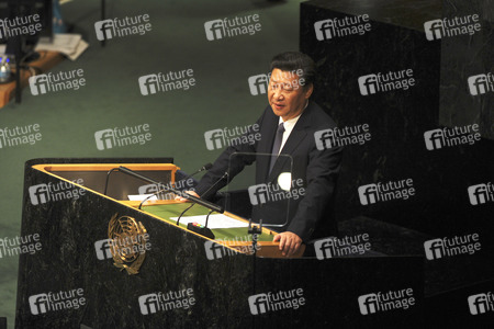 Xi Jinping bbei der UN in New York