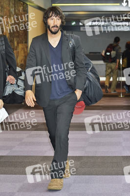 Ankunft von Keanu Reeves in Japan