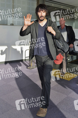 Ankunft von Keanu Reeves in Japan