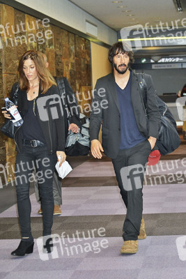 Ankunft von Keanu Reeves in Japan