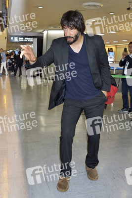 Ankunft von Keanu Reeves in Japan