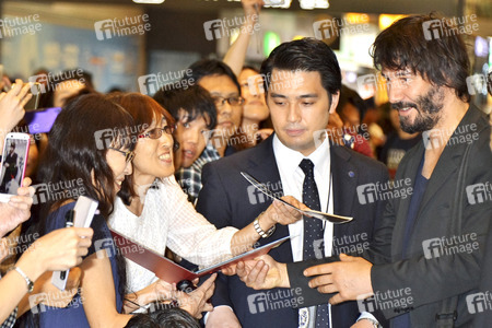 Ankunft von Keanu Reeves in Japan