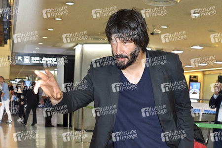 Ankunft von Keanu Reeves in Japan