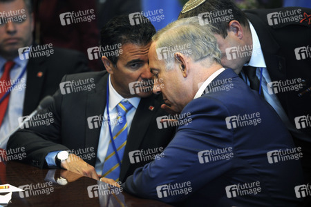 Benjamin Netanyahu im UN-Hauptquartier in New York