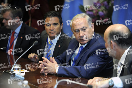 Benjamin Netanyahu im UN-Hauptquartier in New York
