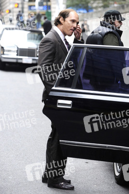 Am Filmset von 'Gold' in New York
