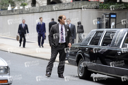 Am Filmset von 'Gold' in New York