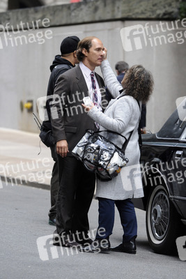 Am Filmset von 'Gold' in New York