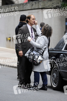 Am Filmset von 'Gold' in New York