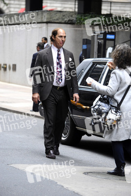 Am Filmset von 'Gold' in New York