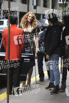 Am Filmset von 'Gold' in New York