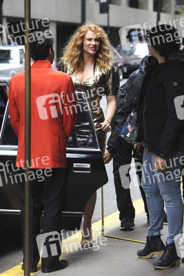 Am Filmset von 'Gold' in New York