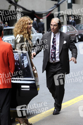 Am Filmset von 'Gold' in New York